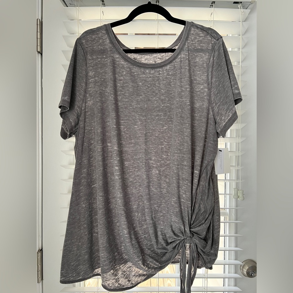 NWT Caslon Side Tie Shirt